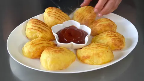 Bombas de patata sin fre&iacute;r