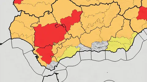 Aviso de AEMET de riesgos por por altas temperaturas en Jerez de la Frontera, Sevilla y C&oacute;rdoba