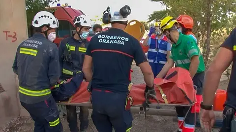 Bomberos de Granada en una foto de archivo