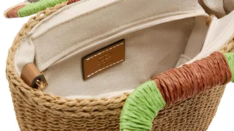 Bolso de mano estilo tote con asa r&iacute;gida y cierre de cremallera de Parfois en El Corte Ingl&eacute;s