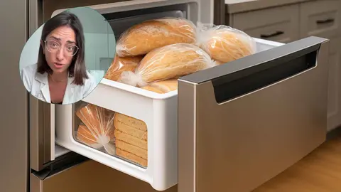 El consejo viral de la doctora Sara Mar&iacute;n es congelar el pan para mejorar la salud digestiva