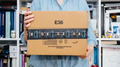 Caja de compra de Amazon