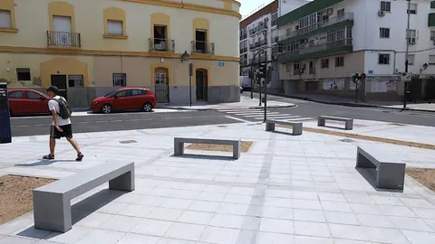 Aspecto actual de la plaza del Carb&oacute;n de Jerez
