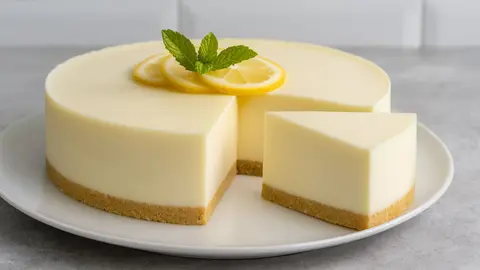 La tarta de lim&oacute;n y yogur sin horno que supera las 200.000 visualizaciones en horas