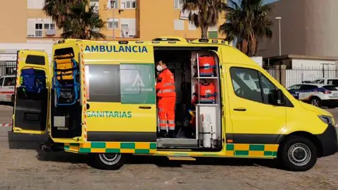Una ambulancia, en una imagen de archivo