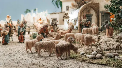 Un bel&eacute;n en una foto de archivo