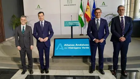 Juanma Moreno vuelve a apostar por las energ&iacute;as renovables