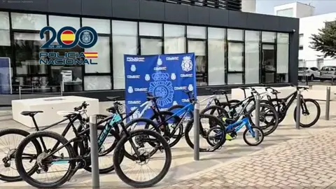 Bicicletas robadas en Jerez