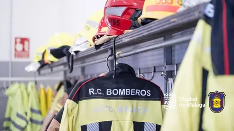 Imagen de archivo del Real Cuerpo de Bomberos de M&aacute;laga