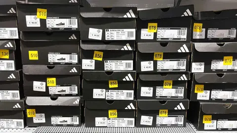 Cajas de zapatillas de Adidas