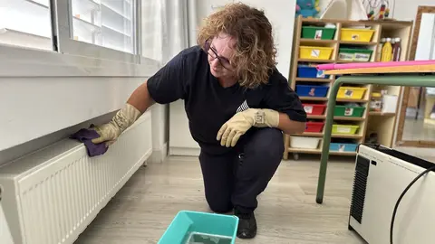 Colegios de Huelva se ponen a punto antes del inicio del curso escolar