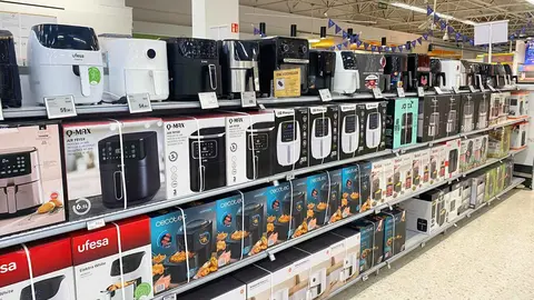 Secci&oacute;n de electrodom&eacute;sticos de Carrefour