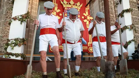 Pisa de la uva | Cristo Garc&iacute;a