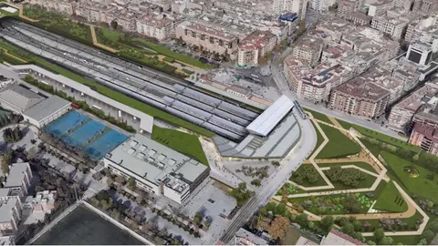 Propuesta de integraci&oacute;n del tren en Granada del Ministerio de Transportes