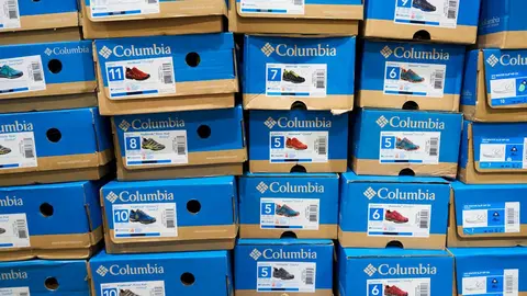 Cajas de zapatillas Columbia