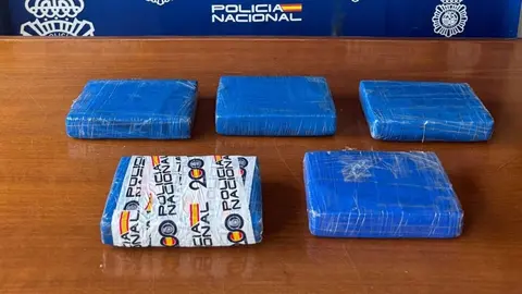 Droga incautada por agentes de Polic&iacute;a Nacional