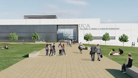 El aulario Carmelo Garc&iacute;a Barroso, del Campus de Jerez