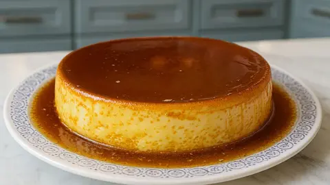 El secreto del flan de queso casero que queda m&aacute;s cremoso que en la pasteler&iacute;a