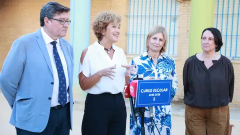 Visita institucional al CEIP Montealegre de Jerez | Cristo Garc&iacute;a