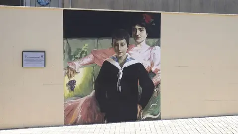 Mural de Pol Tattoo con motivo del hermanamiento entre Jerez y Haro