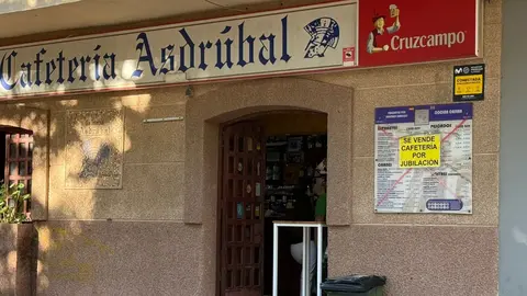 La Cafeter&iacute;a Asdr&uacute;bal de C&aacute;diz, en venta por jubilaci&oacute;n