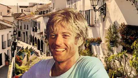 Robert Redford encontr&oacute; en Mijas la paz que no ten&iacute;a en Hollywood
