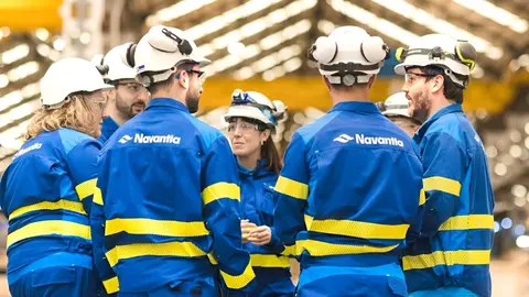 Trabajadores de Navantia