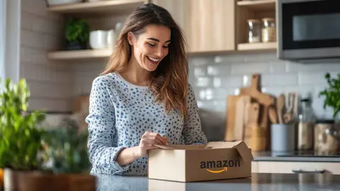 Caja de compra de Amazon