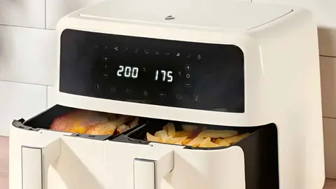 Freidora de aire con doble cesta SilverCrest de Lidl