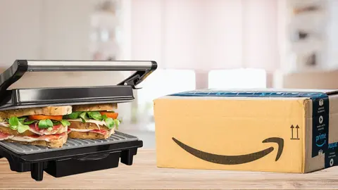 Cecotec Parrilla El&eacute;ctrica Plancha y Sandwichera Rock'nGrill Rapid en Amazon