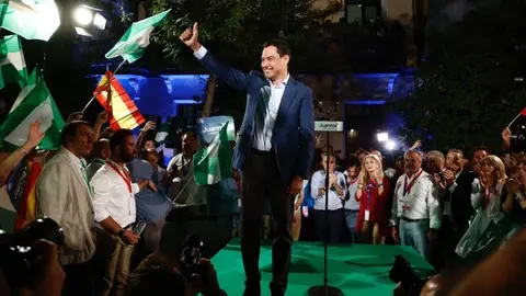 Juanma Moreno, tras ganar las &uacute;ltimas elecciones en Andaluc&iacute;a (1)