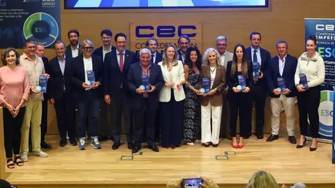 Entrega de los Premios de la Confederaci&oacute;n de Empresarios de C&aacute;diz
