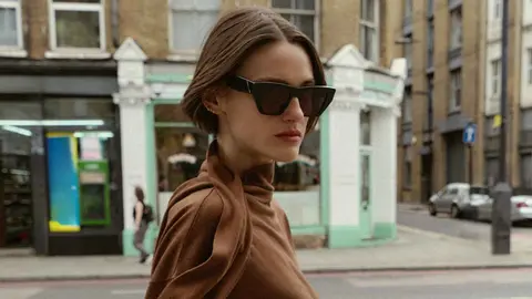 Jersey de punto fino con detalle de lazo de Zara