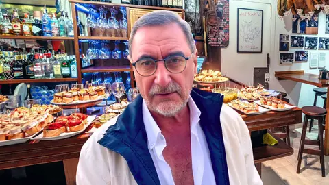 El comunicador de COPE, Carlos Herrera, visita su &uacute;ltimo templo gastron&oacute;mico
