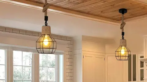 GOECO L&aacute;mpara colgante industrial de Leroy Merlin