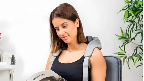 Masajeador de cuello y espalda 6D recargable InnovaGoods de Decathlon