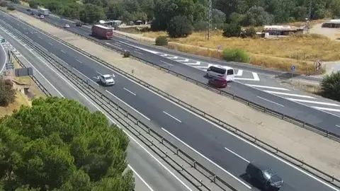 La carretera en la que se produjo el accidente (23)