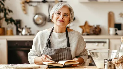 Una pensionista de la Seguridad Social