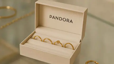 Una caja de joyas de Pandora