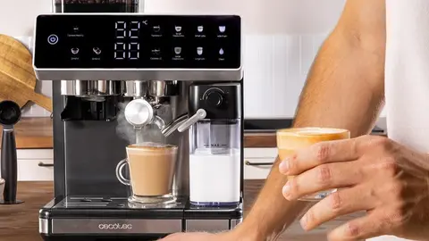 Cecotec Cafetera Express Barista Power Espresso 20 Barista Grind & Latte de Amazon