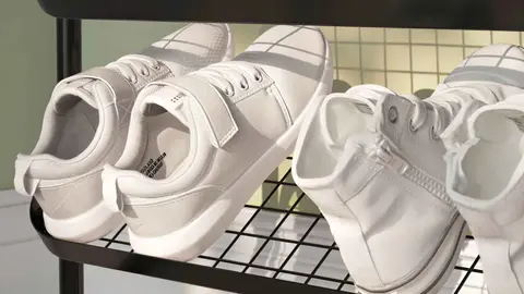 Estante zapatero de la serie &Auml;LGAN&Auml;S de Ikea