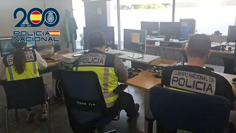 Operaci&oacute;n de la Polic&iacute;a Nacional en San Fernando