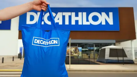 Bolsa de compra de Decathlon