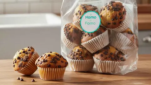 Magdalenas con pepitas de chocolate, El Horno de Mercadona