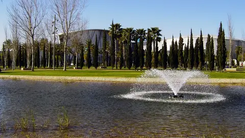 El parque Zafra, en Huelva