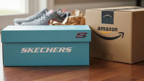 Caja de zapatillas de Skechers