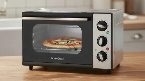 Mini horno de 1300 W Silver Crest de Lidl