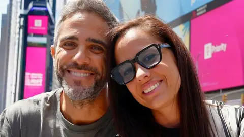 Sara Rubio y Roberto Leal
