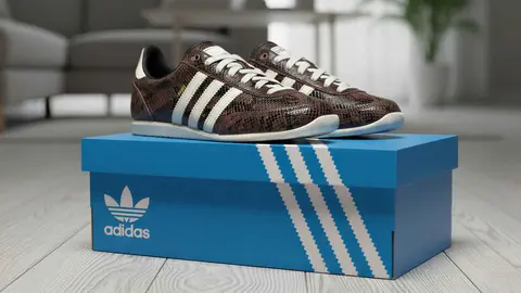 Golpe en ventas de Adidas recupera un icono de sus zapatillas vintage y lo lanza en versi&oacute;n animal print