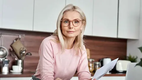 Una pensionista de la Seguridad Social